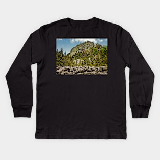 Detunatele massif, Romania Kids Long Sleeve T-Shirt